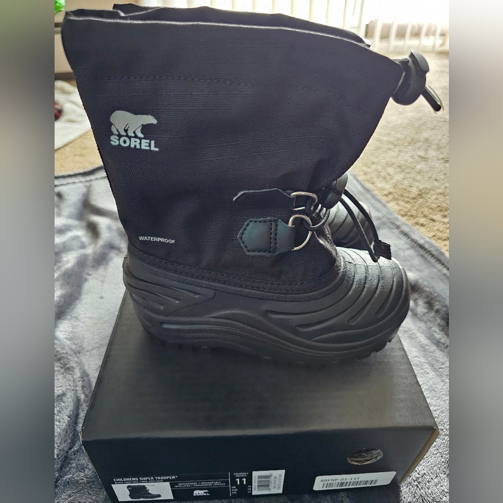 Boys Sorel Super Trooper Boots